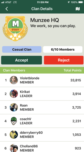 How to Join a Clan – Munzee Support